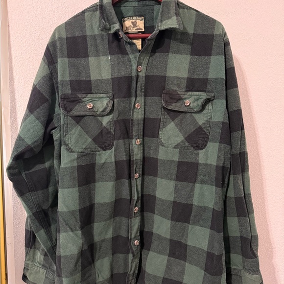Field & Stream Other - Field & Stream Green and Black Checkered Shirt